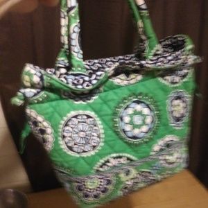 Vera Bradley retired Emma green cupcake purse